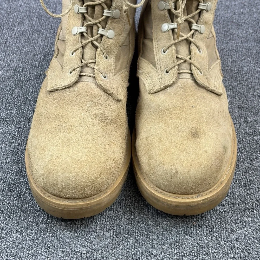 Rocky 789 Army Combat Boots Sz 15 N Tactical Military Tan Hot Weather USA Vibram
